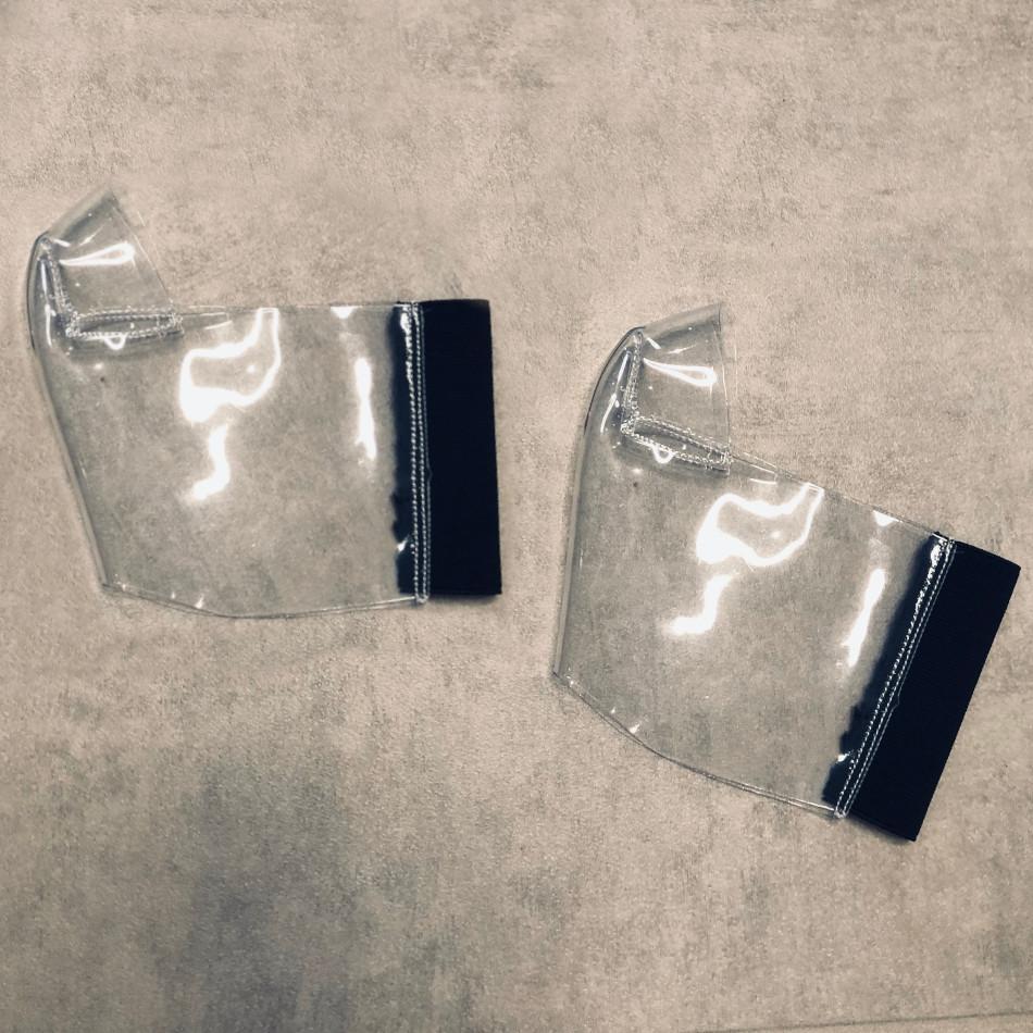 Classique Shoe Protector - Clear & Black - Image 3